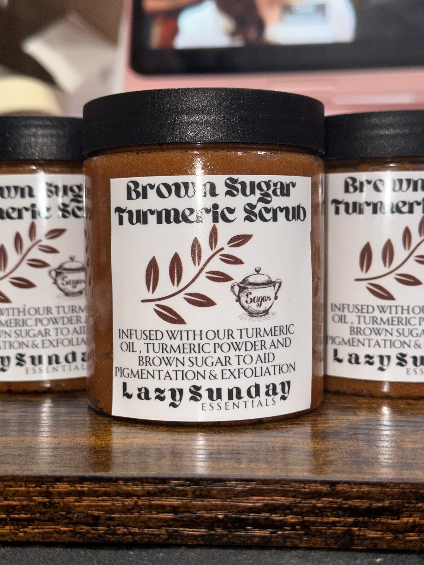 Brown Sugar Turmeric Coffee Scrub