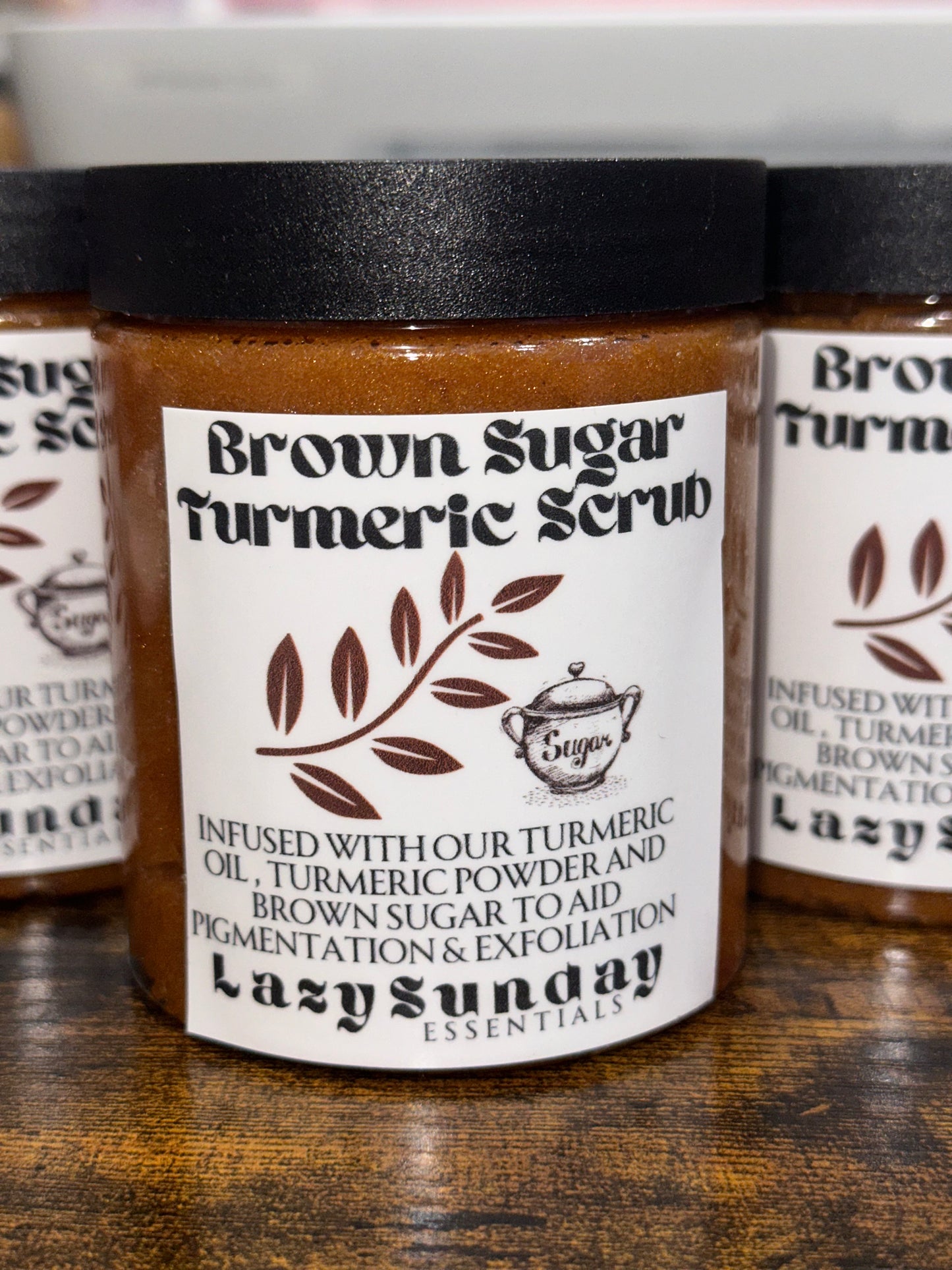 Brown Sugar Turmeric Coffee Scrub