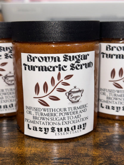 Brown Sugar Turmeric Coffee Scrub